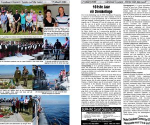 161ste jaar vir HMS Birkenhead Troepeskip